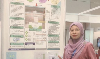 Tahniah diucapkan kepada Dr. Nurul Nadrah Aqilah yang memenangi gold medal dalam pameran ITEX pada 11 - 12 Mei 2023, Kuala Lumpur Convention Centre (KLCC)